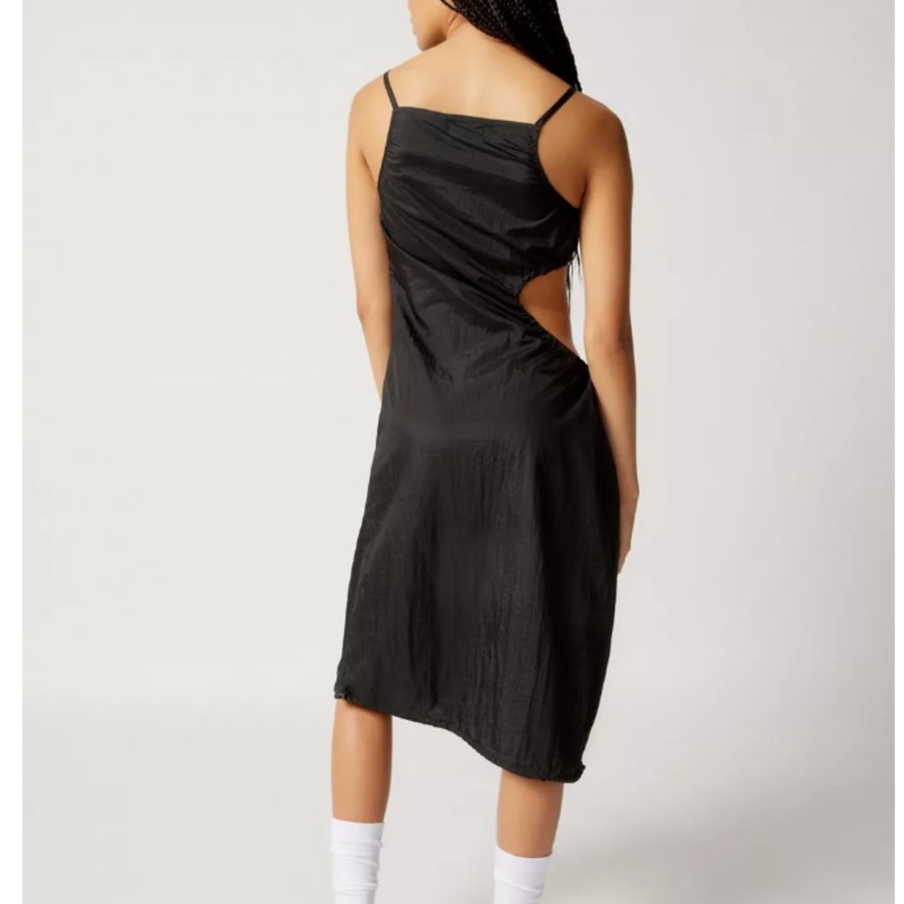 NWT Small Motel Daichi Cinched Cutout Midi Dress - Picture 4 of 4